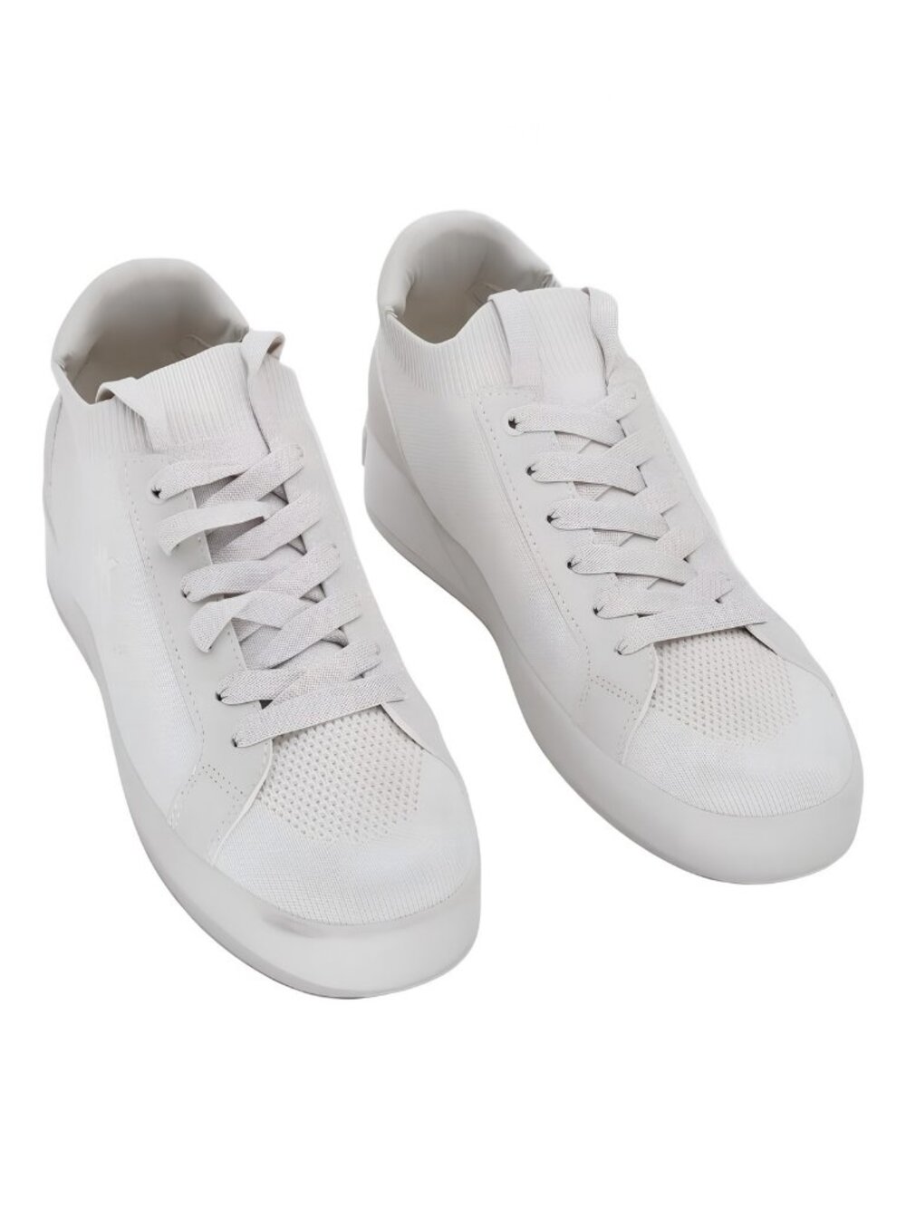 DKNY Mallory Lace-Up Women's Sneakers Soft White US 11 M